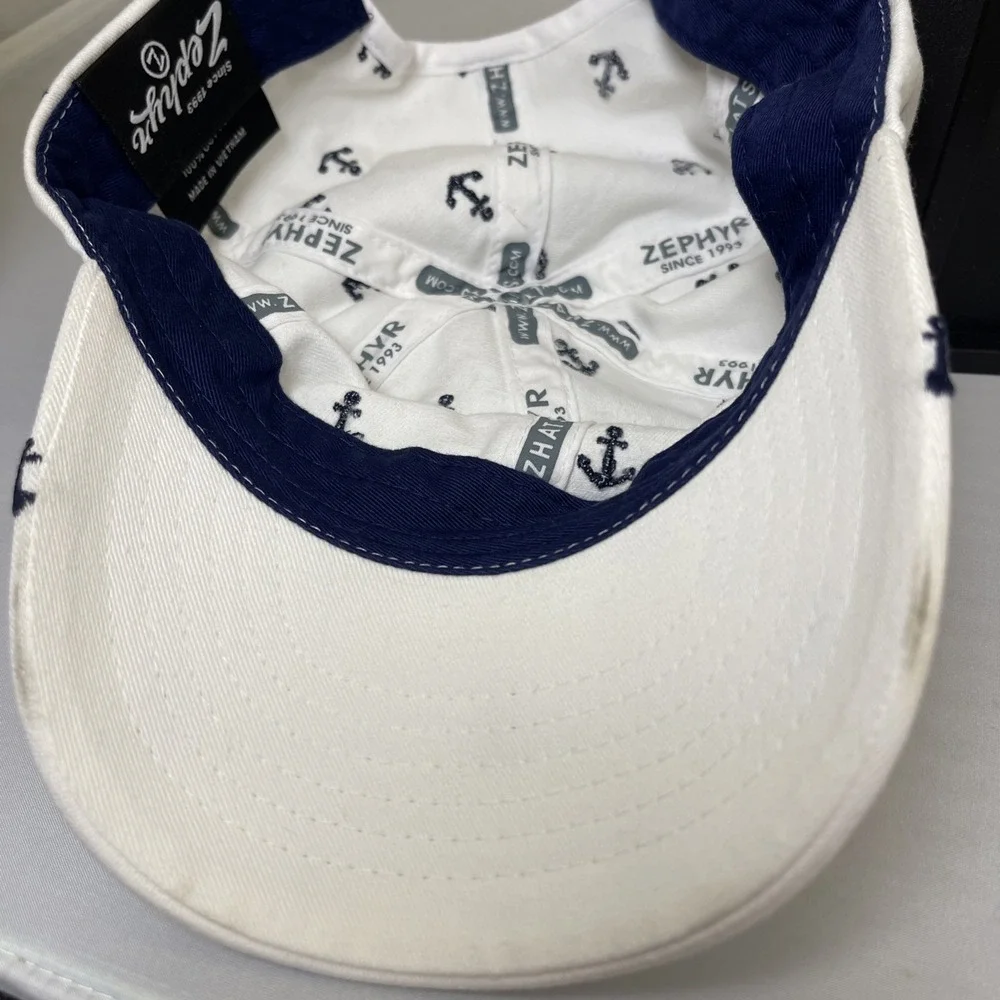 Women's Manhattan's‎ Nautical Sports Cap Hat